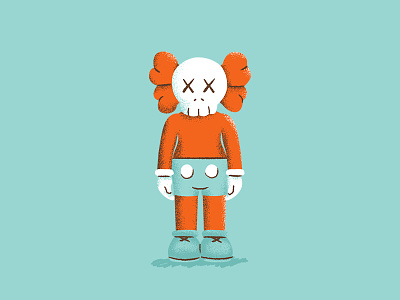 Kaws Stickers - Color 1 by Boris Garic🎨 on Dribbble