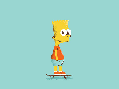 Bart all the pretty colors bart character nathan walker pop culture the simpsons