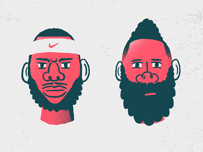 Lebron James Harden all the pretty colors basketball james harden lebron james nathan walker nba nike sports