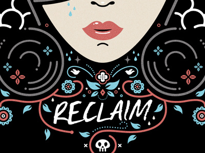 Reclaim - Designers Against Child Slavery all the pretty colors atpc dacs exhibition illustration nathan walker reclaim vector