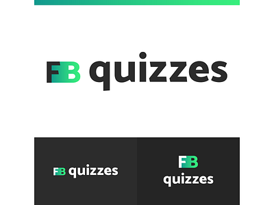 FB quizzes branding identity logodesign logotype logotypes typogaphy