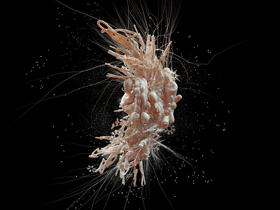 Winter Virus 3d cinema4d corona coronavirus illustration organic organism shrimp virus