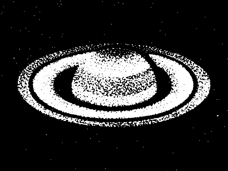 Saturn cosmos dot work gif nasa saturn