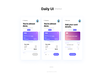 Checkout Screen desi design graphic design ui uiux uxui