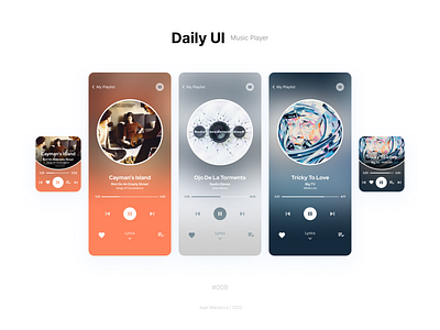 DailyUi 009 - Music Player