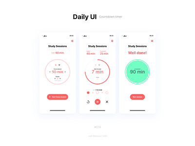 DailyUi #14 - Countdown Timer