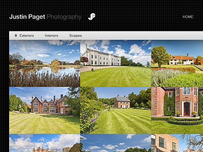 Photographer's portfolio jquery photographer responsive web design