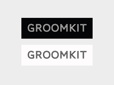 GroomKit Logo Design graphic design logo logo design