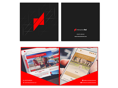 Mini Portfolio Folder agency brochure design handout print