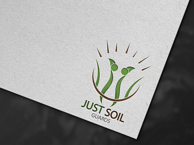 soil guard nature logo design