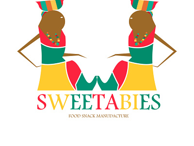 Sweetabies african african logo african restaurant app branding creative design graphic design illustration logo logo folio logo portfolio minimalist portfolio ui