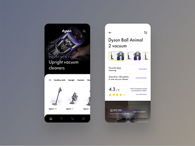 Dyson Store App