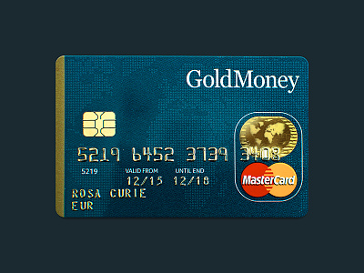 GoldMoney Prepaid Card bitgold gold goldmoney marketing mastercard photography prepaid card