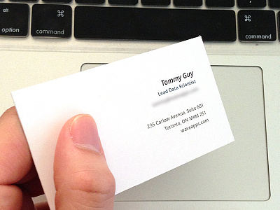 Business Card Redesign