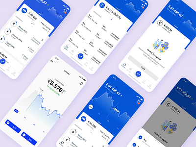 Cryptocurrency App - UX & UI