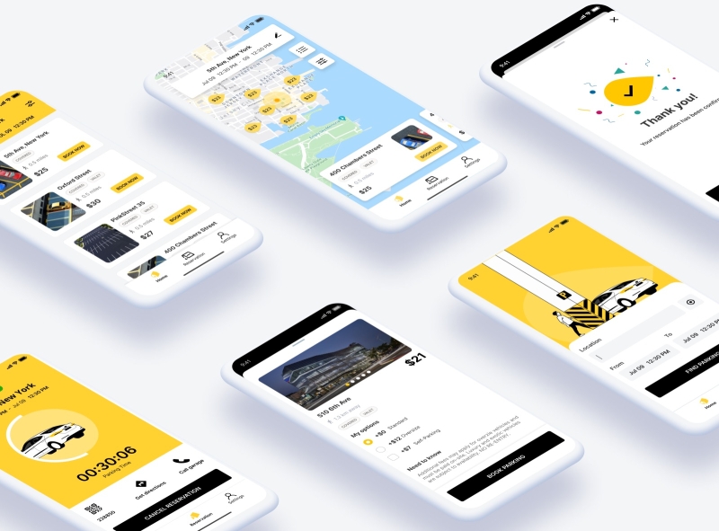 Parking App New York By Abetare Gashi On Dribbble   99db7f2f Eb8f 4246 A6b8 840d07655c92 