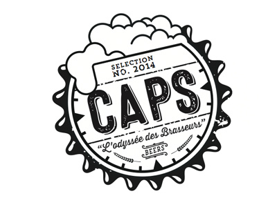 Caps Dribbble beer brandinsky caps design foam kevinsky logo salloon southest vintage
