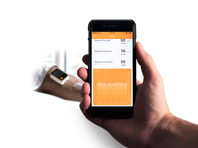 MY01 Patient Data UI - my01.io dashboard ios mobile app user interface
