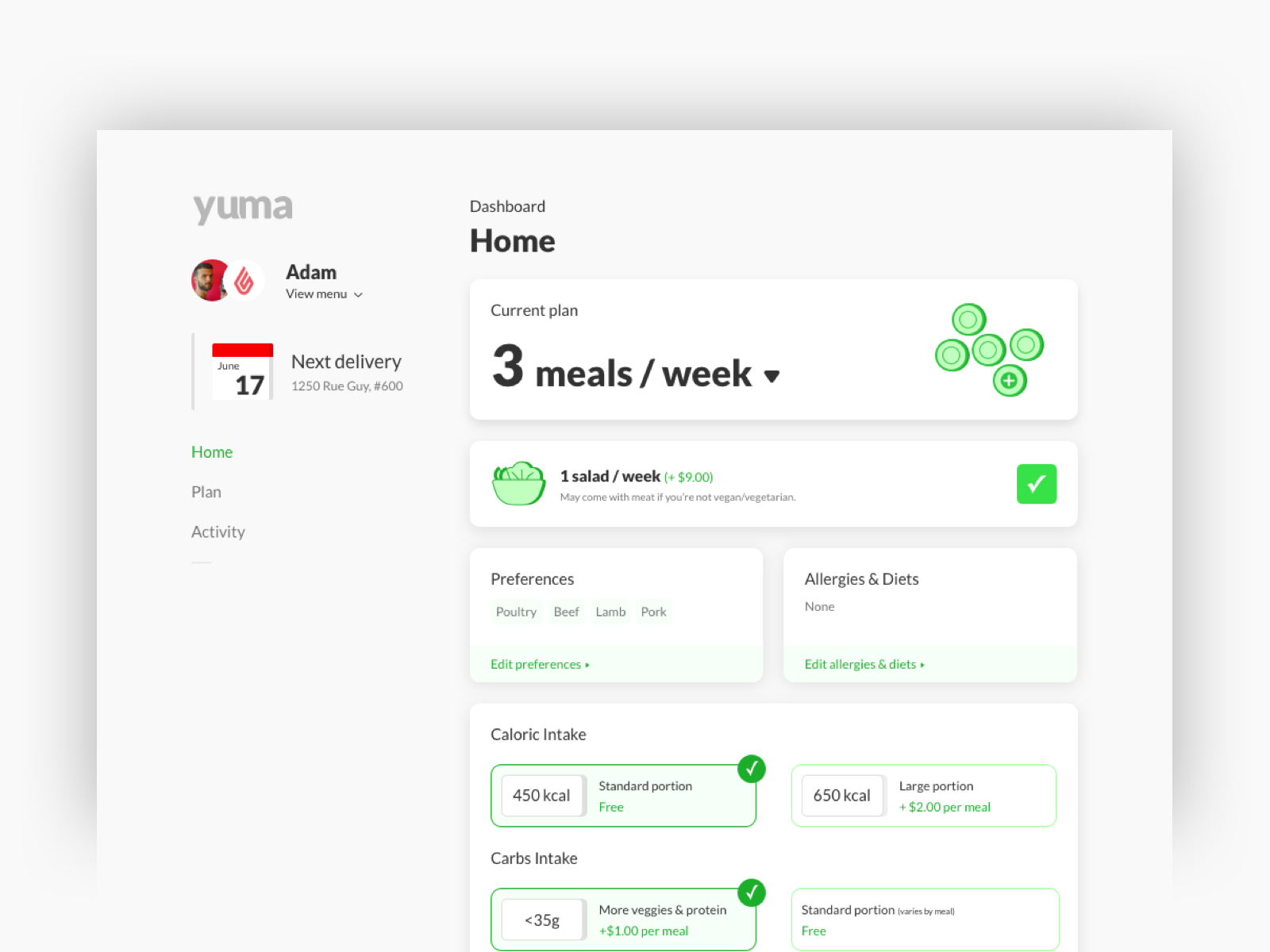 Yuma2.0 Dashboard UI by Adam Albarghouthi on Dribbble