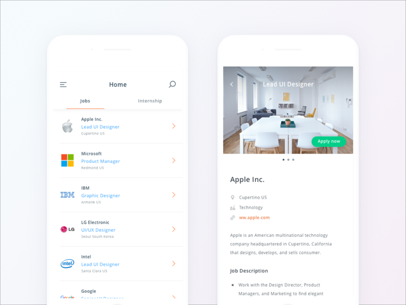 job-vacancy-app-by-ray-march-on-dribbble