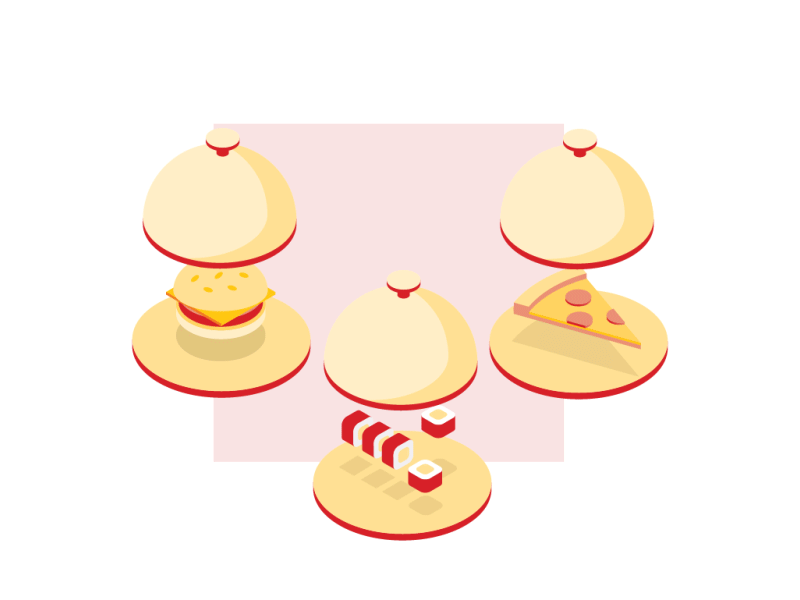 Food platters by Ed Hendry on Dribbble