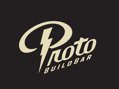 Proto BuildBar Logo 3d bar bolt coffee drinks maker script