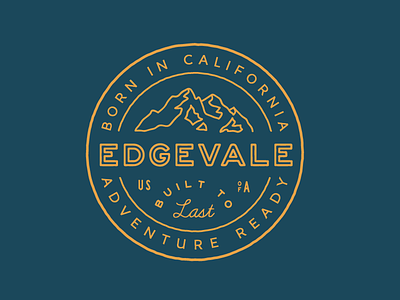 Edgevale Badge WIP apparel badge mountain outdoor ridge shirt