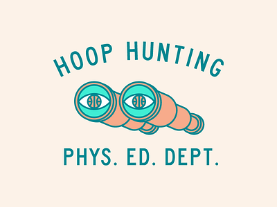 Hoop Hunting Phys. Ed. Dept. basketball binoculaurs education eyes hoop physical