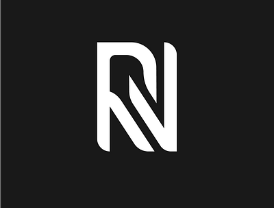 RN Logo adobe illustrator design designer illustrator initial initial logo initials logo logodesign logotype