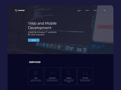 Web development backend coding development digital it mobile web design webdesign