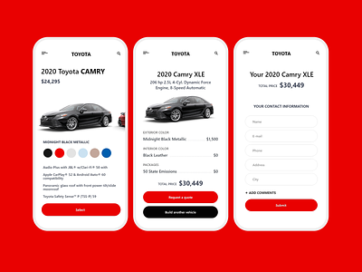 Toyota buy car app iphone launch toyota vehicle