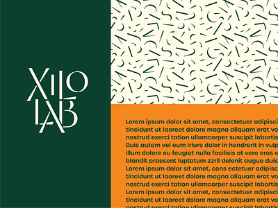 XiloLab & Pattern branding brasil custom design flor font lettering logo logotype type typedesign typography wood woodcut