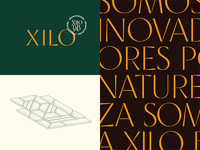 Xilo branding brasil custom design illustration lettering logo logotype type typedesign typography wood xilo