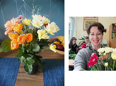 Floristic: first day at the school floristic