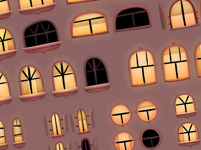 Rich windows game assets hand drawn illustration mobile game windows