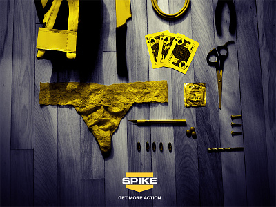 Spike TV Poster advertising motion graphics