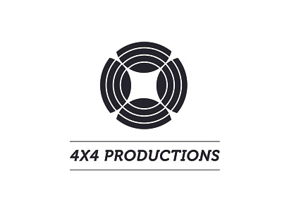 4X4 Productions branding branding design design graphic design logo vector