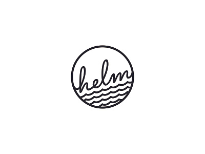 Helm Literary Logo agent branding branding design design graphic design icon identity illustration literary agency logo publishing typography vector
