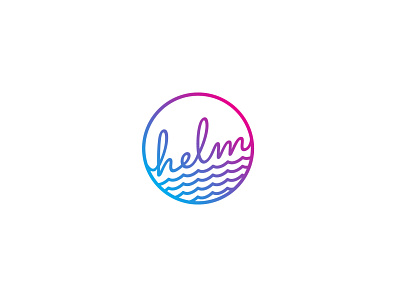 Helm Literary Logo – Color branding branding design design graphic design icon illustration logo typography vector