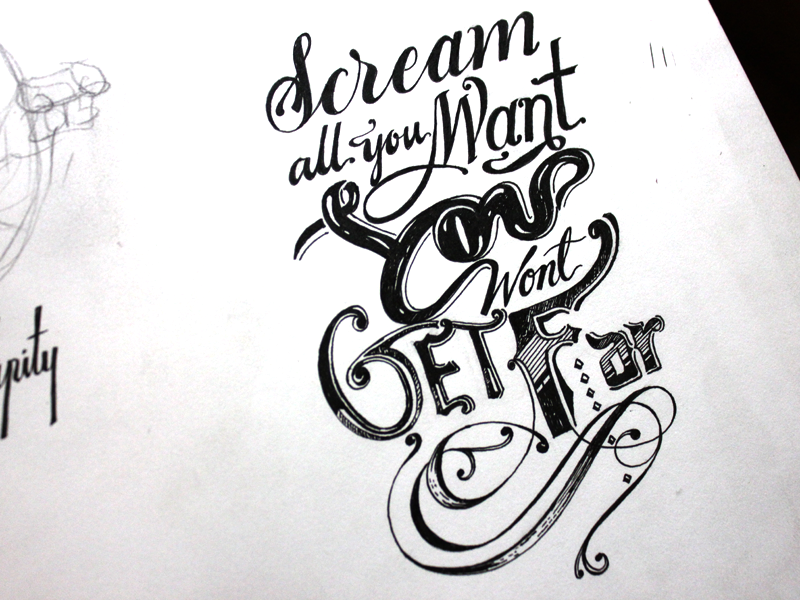 Scream all you want by Abi on Dribbble