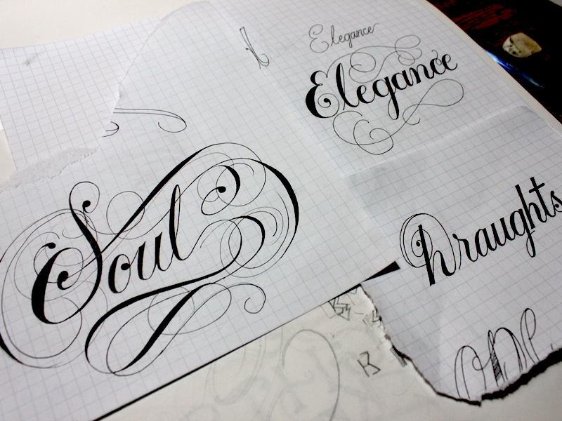 Lettering by Abi on Dribbble