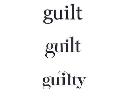 Guilt/Guilty