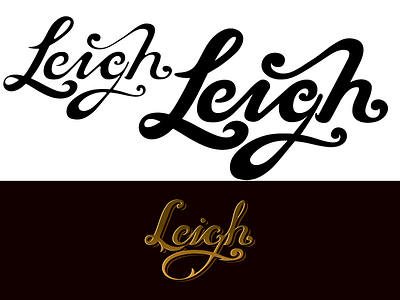 Leigh blocky cursive curvy hand lettering leigh lettering ligatures narrowed stencil type vector