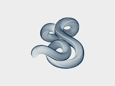Organic S alive lettering move movement organic s scales snake squiggly typography