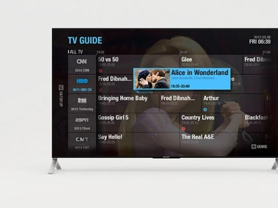 PRISM TV GUIDE tv ui ux