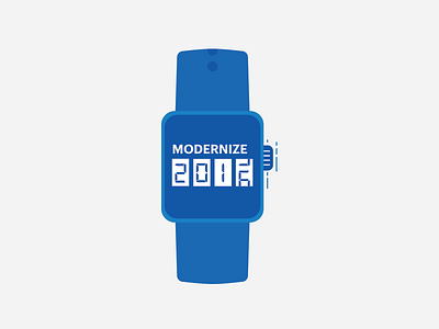 Case Study Graphic illustration modernize watch