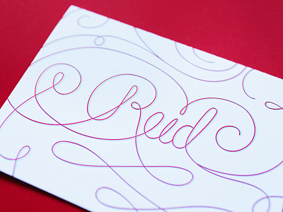 Reid Letterpress Stationery