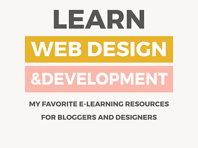 8 premium resources to help you learn web design and development