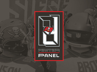Pewter Panel buccaneers bucs logo nfl rebrand redesign tampa tampa bay