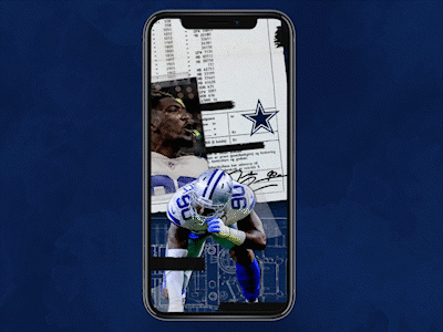 Dallas Cowboys Wallpaper iPhone 14 Case